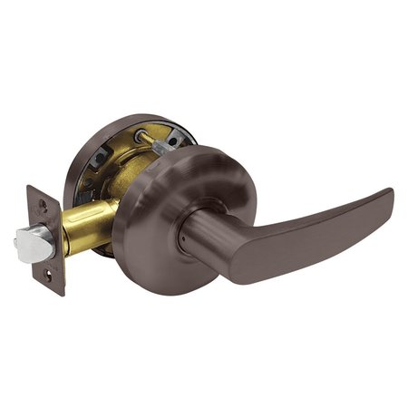 SARGENT Grade 2 Exit/Communicating Cylindrical Lock, B Lever, Non-Keyed, Oil-Rubbed Bronze Fnsh, Non-handed 28-65G15-3 KB 10B